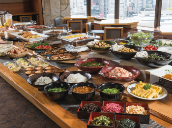 美味しい朝食をどうぞ